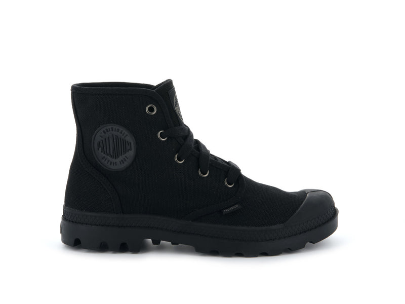 Palladium Pampa Hi Men\'s High Tops Black/Black | 291087-OJE