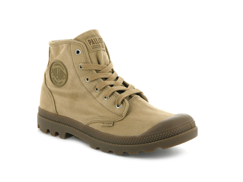 Palladium Pampa Hi Men's High Tops Woodlin | 751204-DGY