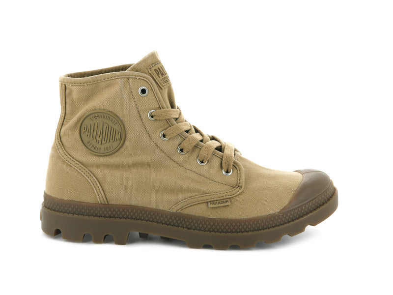 Palladium Pampa Hi Men\'s High Tops Woodlin | 751204-DGY