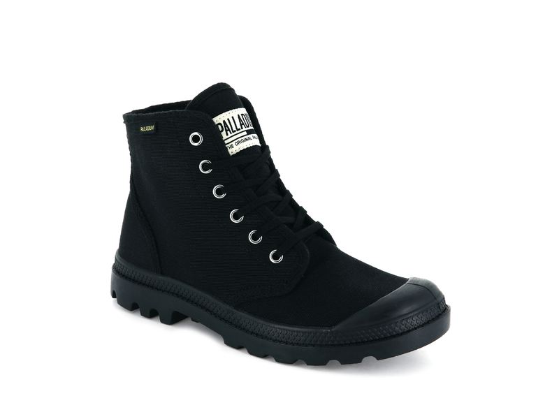 Palladium Pampa Hi Originale Kids' Boots Black/Black | 639502-JPX