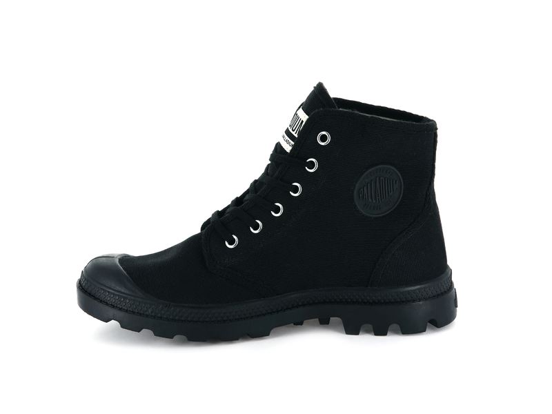 Palladium Pampa Hi Originale Kids' Boots Black/Black | 639502-JPX