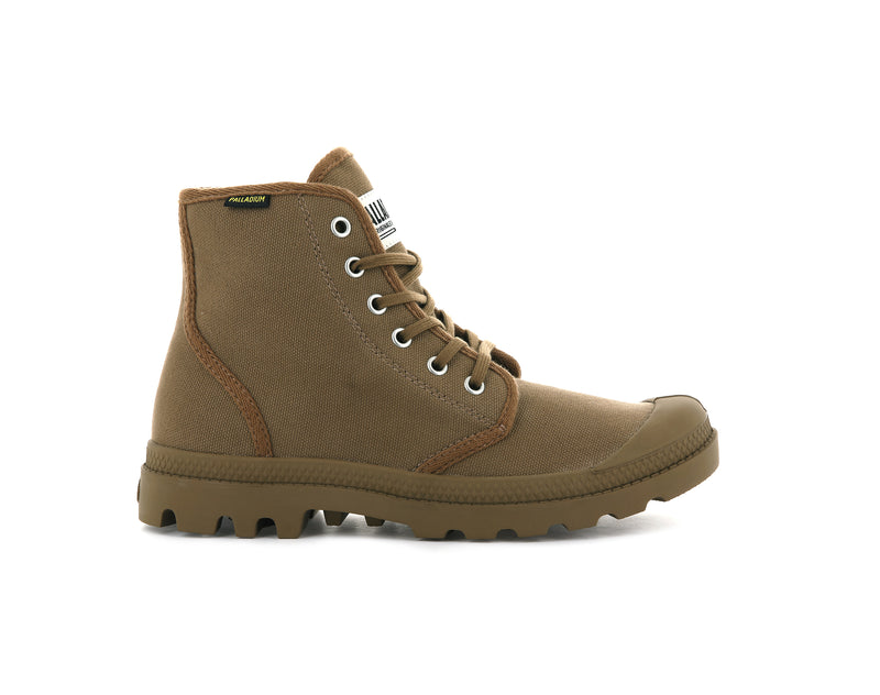 Palladium Pampa Hi Originale Men\'s Boots Brown | 153684-MVR