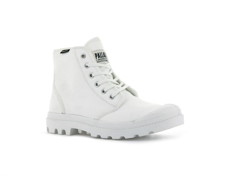 Palladium Pampa Hi Originale Men's Boots Star White | 423856-KDX