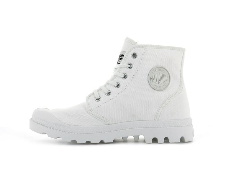 Palladium Pampa Hi Originale Men's Boots Star White | 423856-KDX