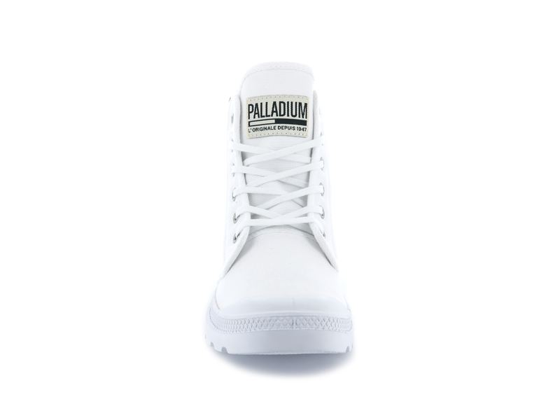 Palladium Pampa Hi Originale Men's Boots White/White | 480915-WIC