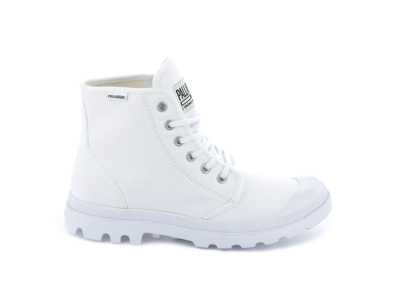 Palladium Pampa Hi Originale Women\'s High Tops White/White | 015638-RPL