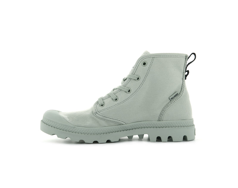 Palladium Pampa Hi Twill Women's High Tops Desert Sage | 420768-ITR