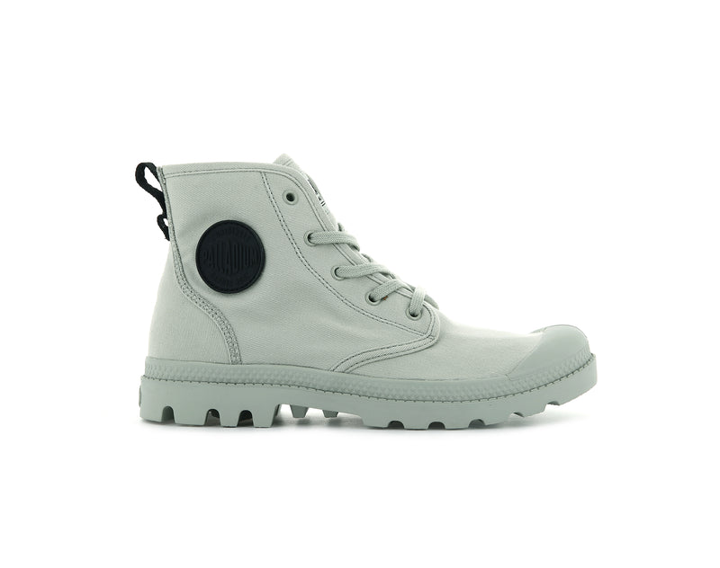 Palladium Pampa Hi Twill Women\'s High Tops Desert Sage | 420768-ITR