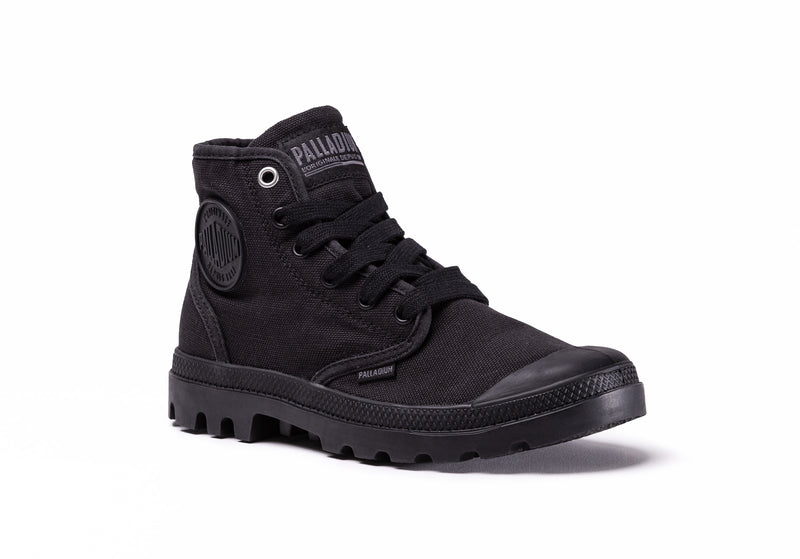 Palladium Pampa Hi V Kids' Boots Black | 623840-FBK