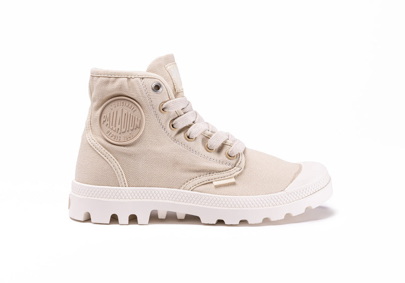 Palladium Pampa Hi V Kids\' Boots Sahara | 784359-YCX