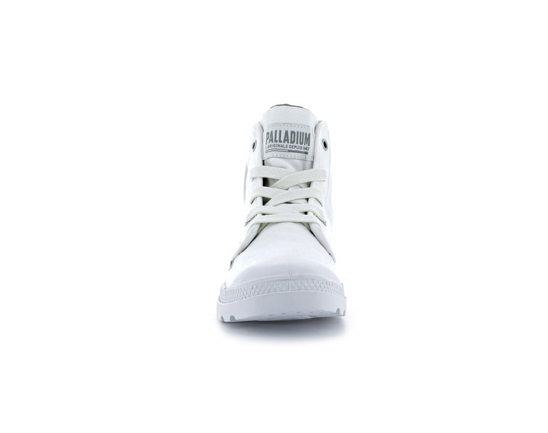 Palladium Pampa Hi Women's Boots Star White | 130925-ENQ