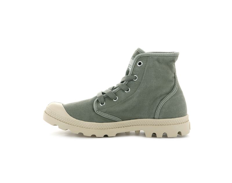 Palladium Pampa Hi Women's Boots Vetiver | 470921-SEP