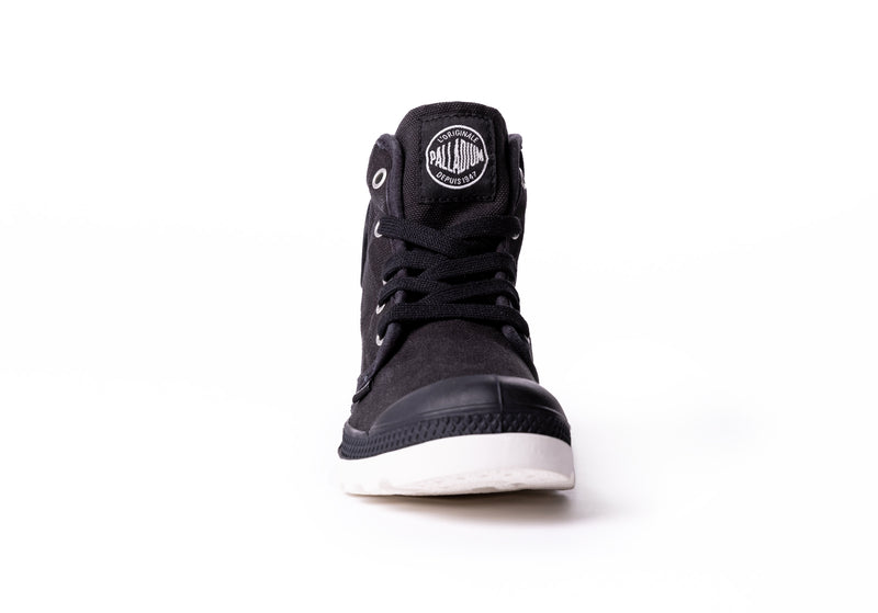 Palladium Pampa Hi Women's High Tops Black/Marshmallow | 621508-YNH