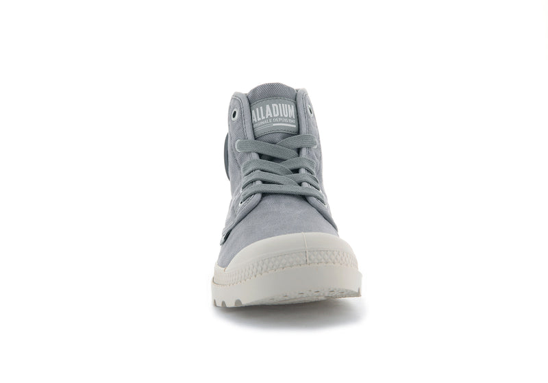 Palladium Pampa Hi Women's High Tops Gray Flannel | 729384-EWQ