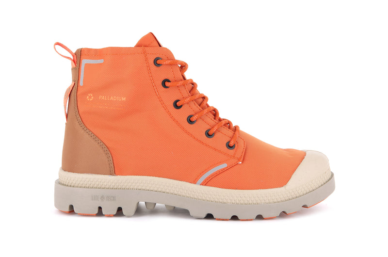 Palladium Pampa Lite+ Recycle Wp+ Kids\' Boots Orange | 592087-RIS