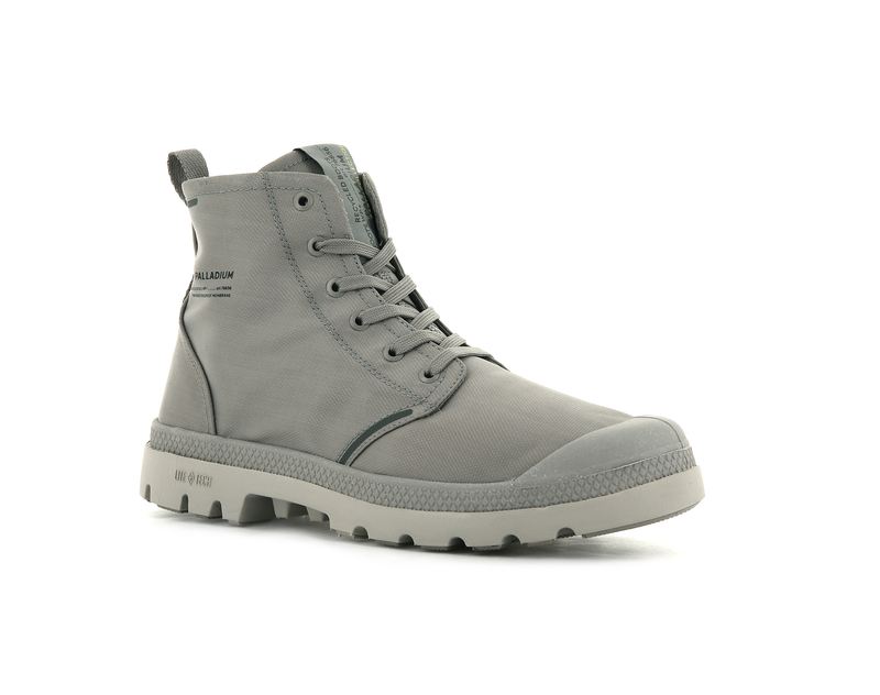 Palladium Pampa Lite+ Recycle Wp+ Kids' Boots Moon Rock | 613802-BLQ