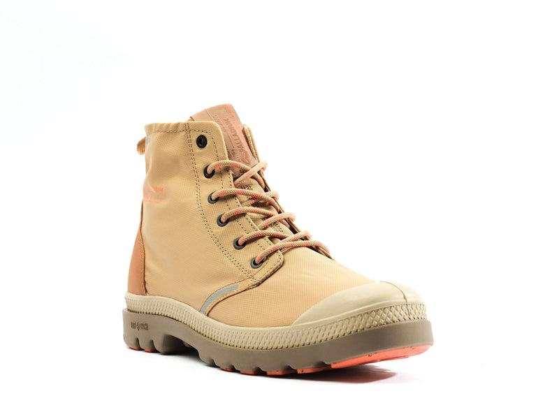 Palladium Pampa Lite+ Recycle Wp+ Kids' Boots Caramel/Cinammon | 637894-DGT