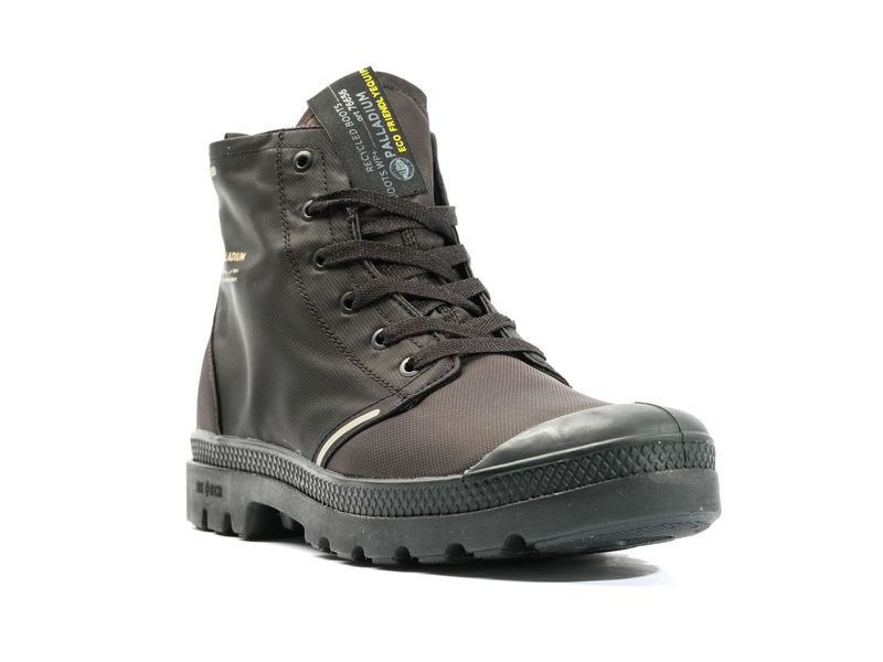 Palladium Pampa Lite+ Recycle Wp+ Men's Boots Black/Black | 467093-HAN