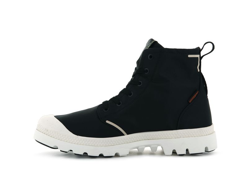 Palladium Pampa Lite+ Recycle Wp+ Men's Boots Black | 470953-JOA