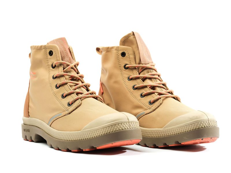 Palladium Pampa Lite+ Recycle Wp+ Men's Boots Caramel/Cinammon | 702398-BIJ