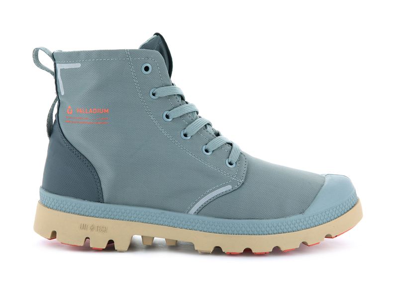 Palladium Pampa Lite+ Recycle Wp+ Men\'s Boots Slate Gray/Sedona Sg | 926048-VGC