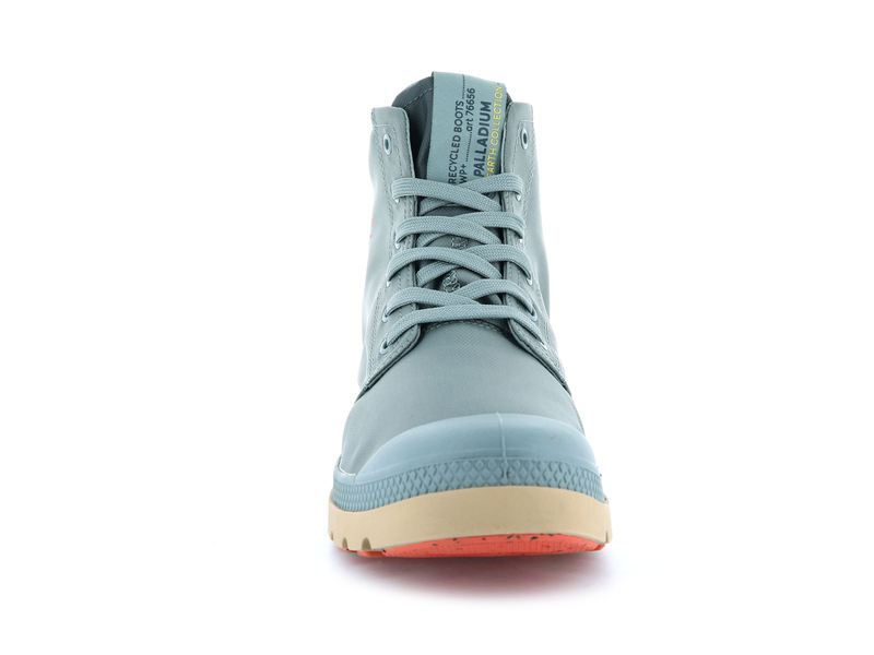 Palladium Pampa Lite+ Recycle Wp+ Women's High Tops Slate Gray/Sedona Sg | 073249-UYE