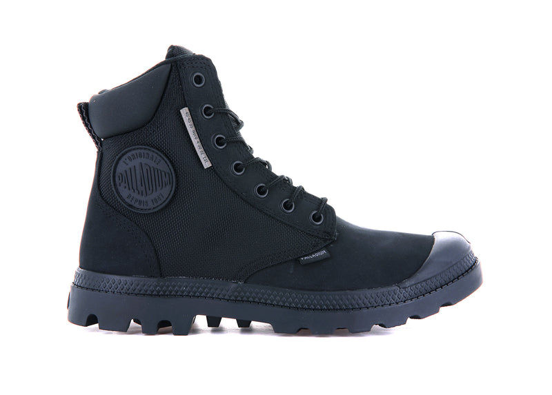 Palladium Pampa Sc Wpn U-S Women\'s Boots Black/Black | 462507-MNX