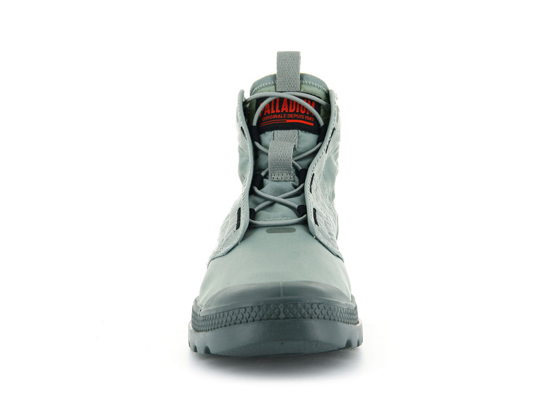 Palladium Pampa Travel Lite Women's Boots Slate Gray | 510892-CHI