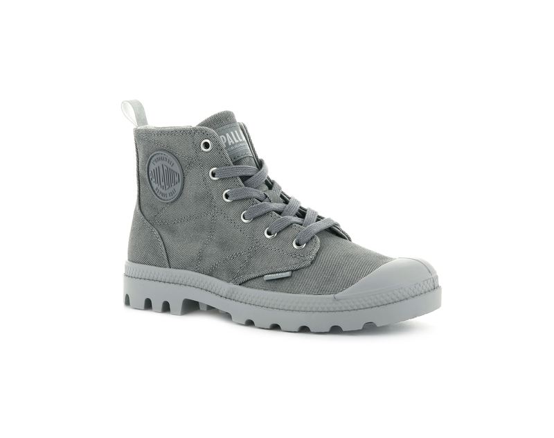 Palladium Pampa Zip Desertwash Women's Boots Dark Grey | 289160-YVT