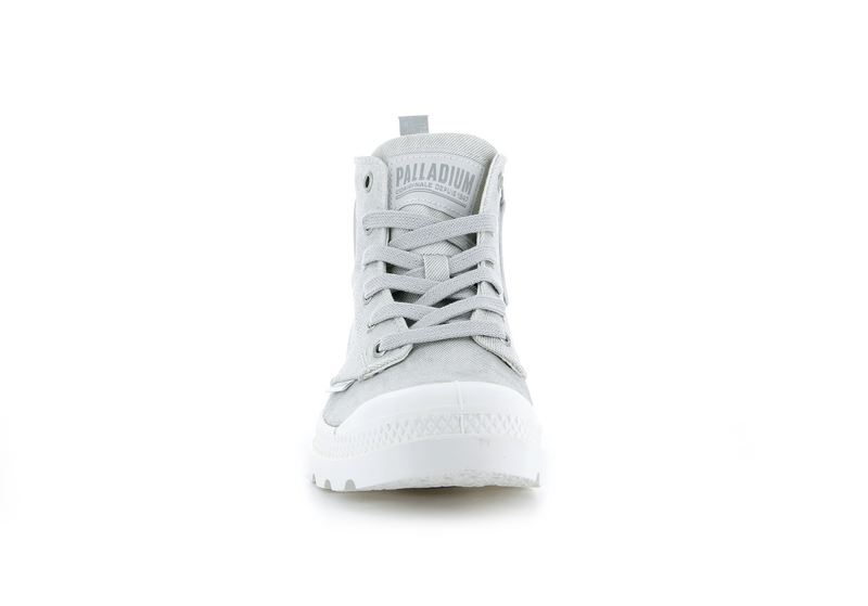 Palladium Pampa Zip Desertwash Women's High Tops Whisper Green | 091438-PUV