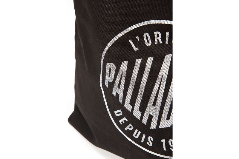 Palladium Round Logo Tote Men's Bags Black | 048237-FYJ