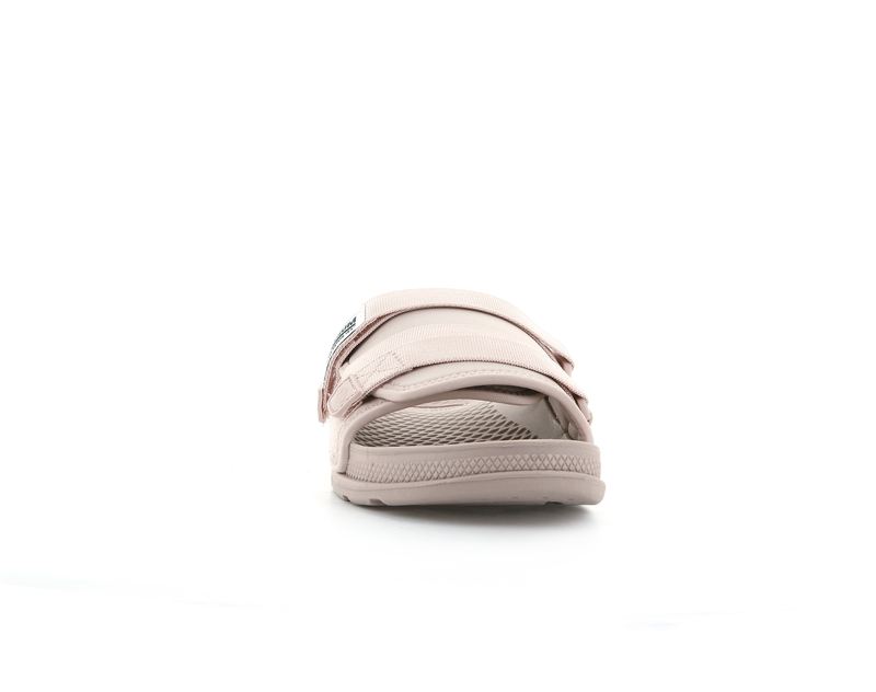 Palladium Solea Women's Slides Rose Smoke | 270869-KGV