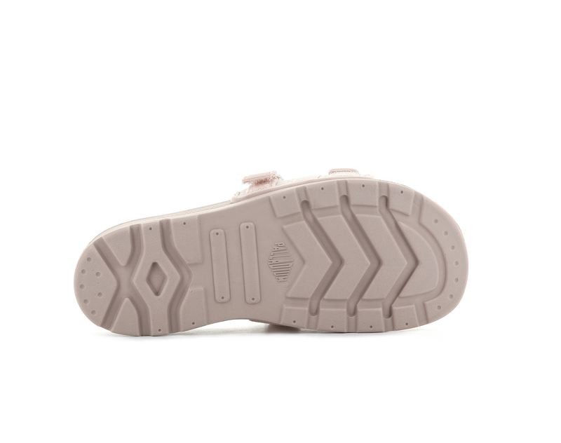 Palladium Solea Women's Slides Rose Smoke | 270869-KGV