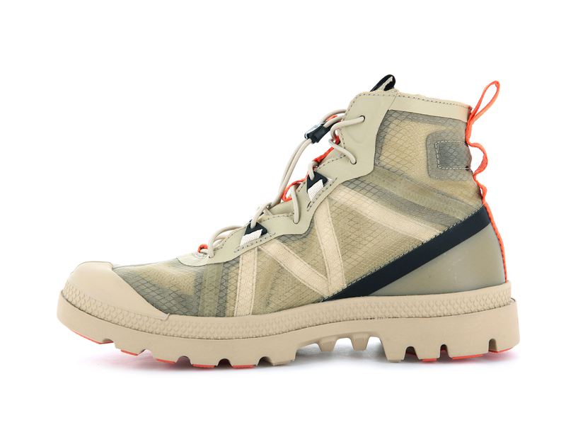 Palladium Travel Lite+ Adventure Kids' Boots Desert | 064598-KYW