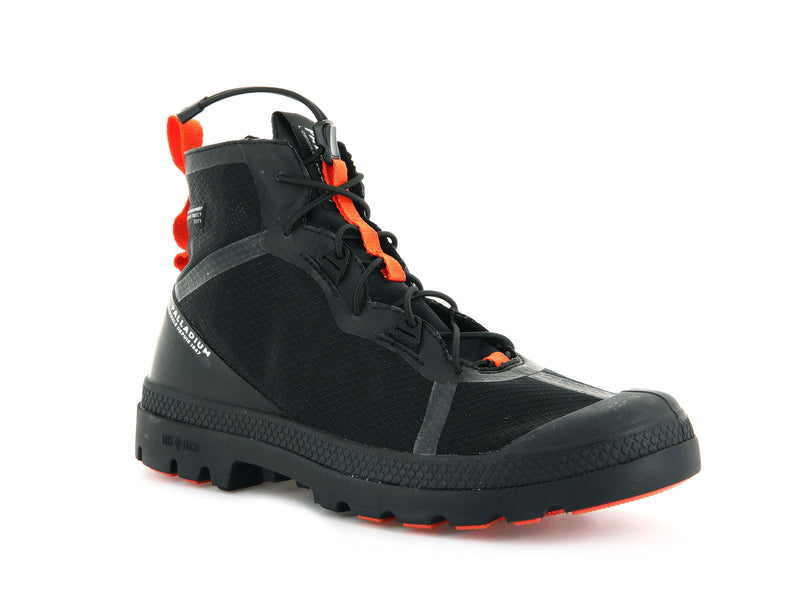 Palladium Travel Lite+ Adventure Kids' Boots Black | 856723-DNP