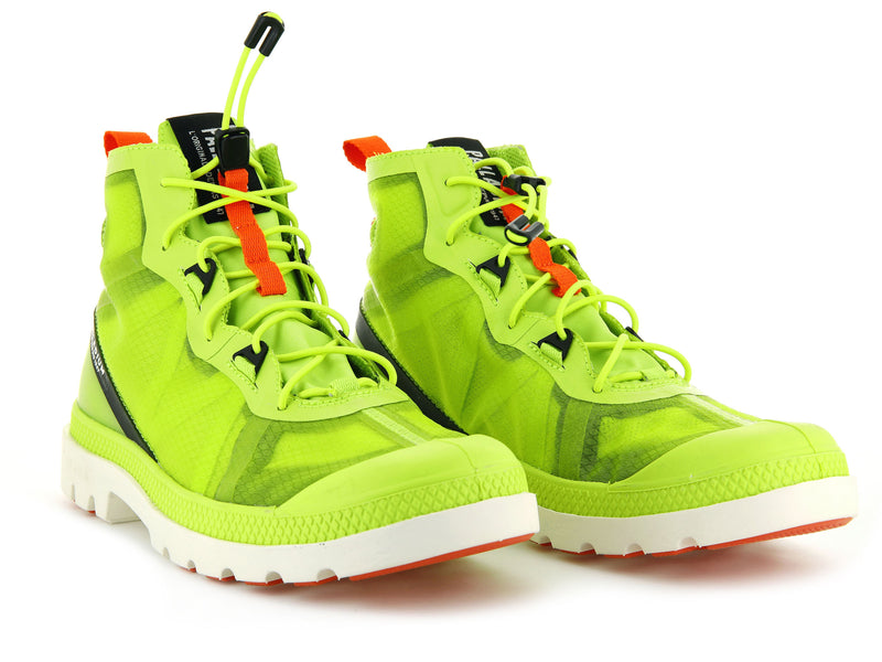 Palladium Travel Lite+ Adventure Men's High Tops Wild Lime | 284901-ZGA