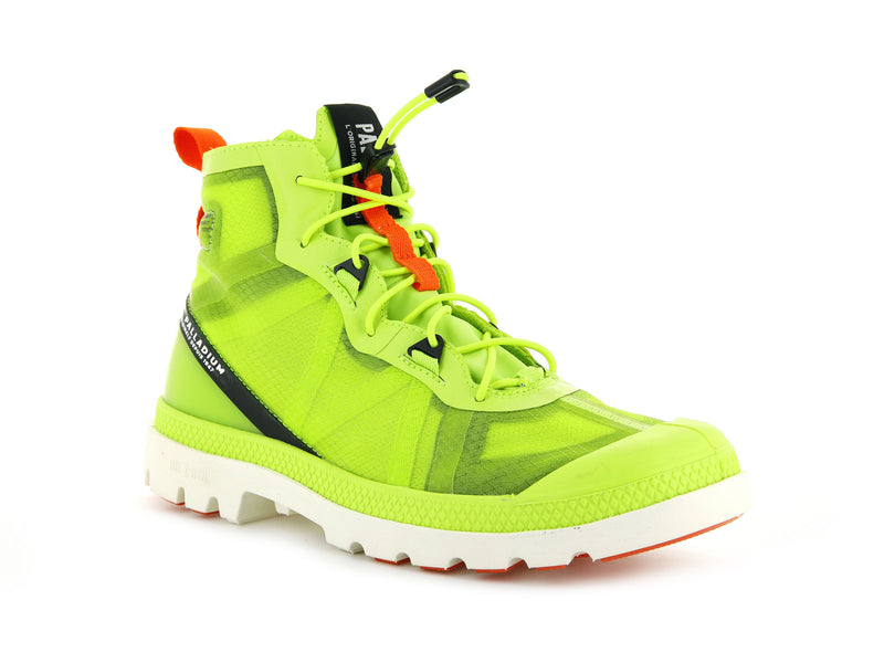 Palladium Travel Lite+ Adventure Women's High Tops Wild Lime | 923548-TJL