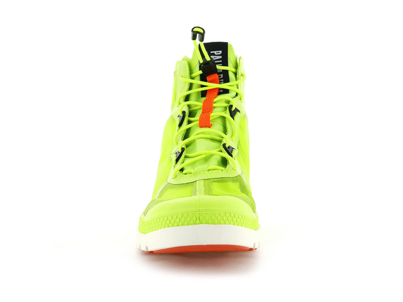 Palladium Travel Lite+ Adventure Women's High Tops Wild Lime | 923548-TJL