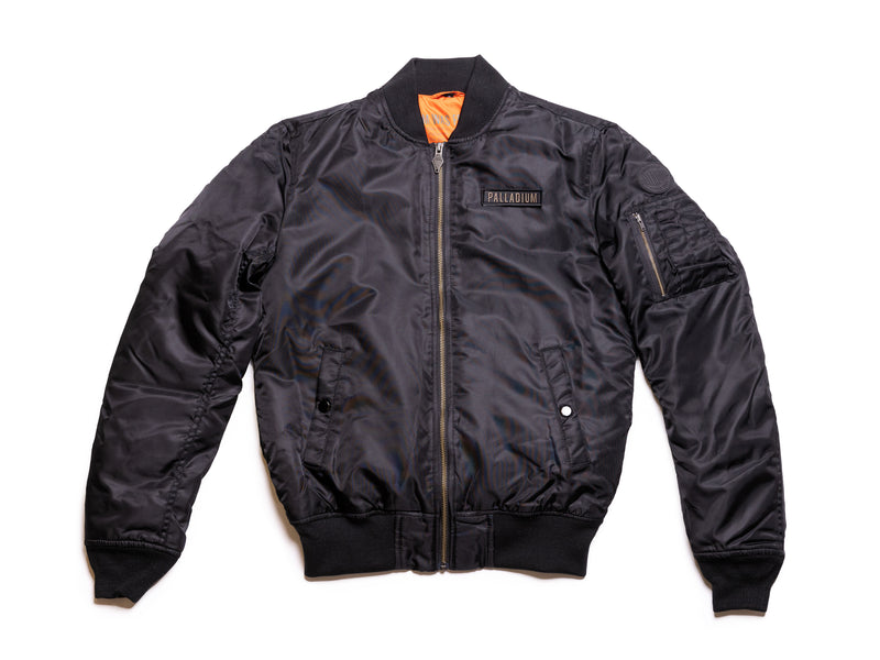 Palladium City Flight Men's Jackets Black | 628047-BJG