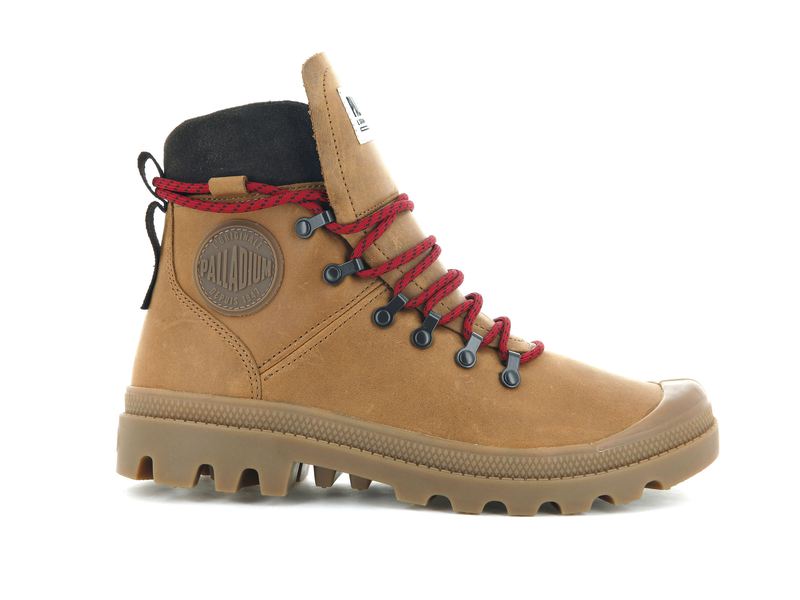 Palladium Legion Hiker Women's Boots Surf Tan | 267934-FOI