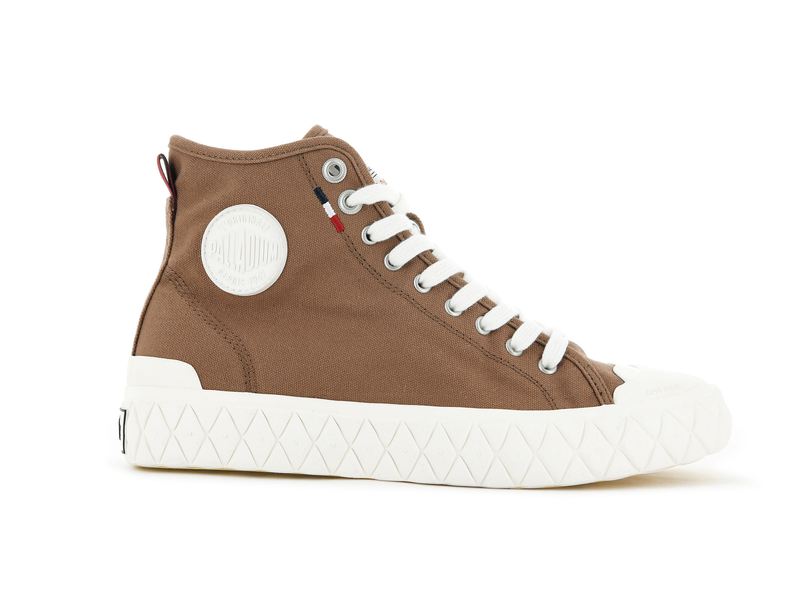 Palladium Palla Ace Canvas Mid Men's High Tops Peru Archive | 627435-RFJ