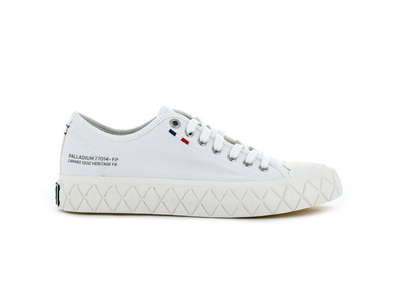 Palladium Palla Ace Canvas Women's Low Tops Star White | 056871-JPF