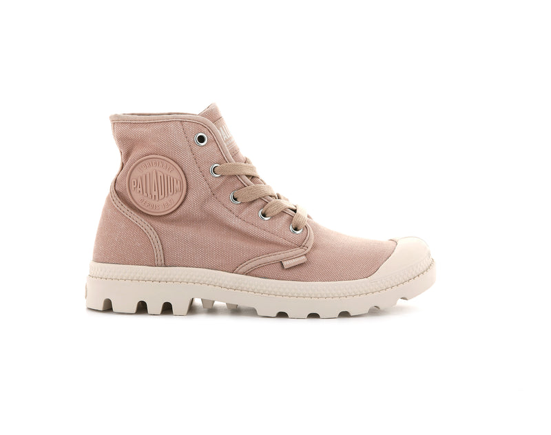 Palladium Pampa Hi Women's Boots Rose Brick | 972510-UJX