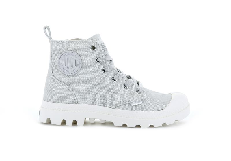 Palladium Pampa Zip Desertwash Women's High Tops Whisper Green | 091438-PUV